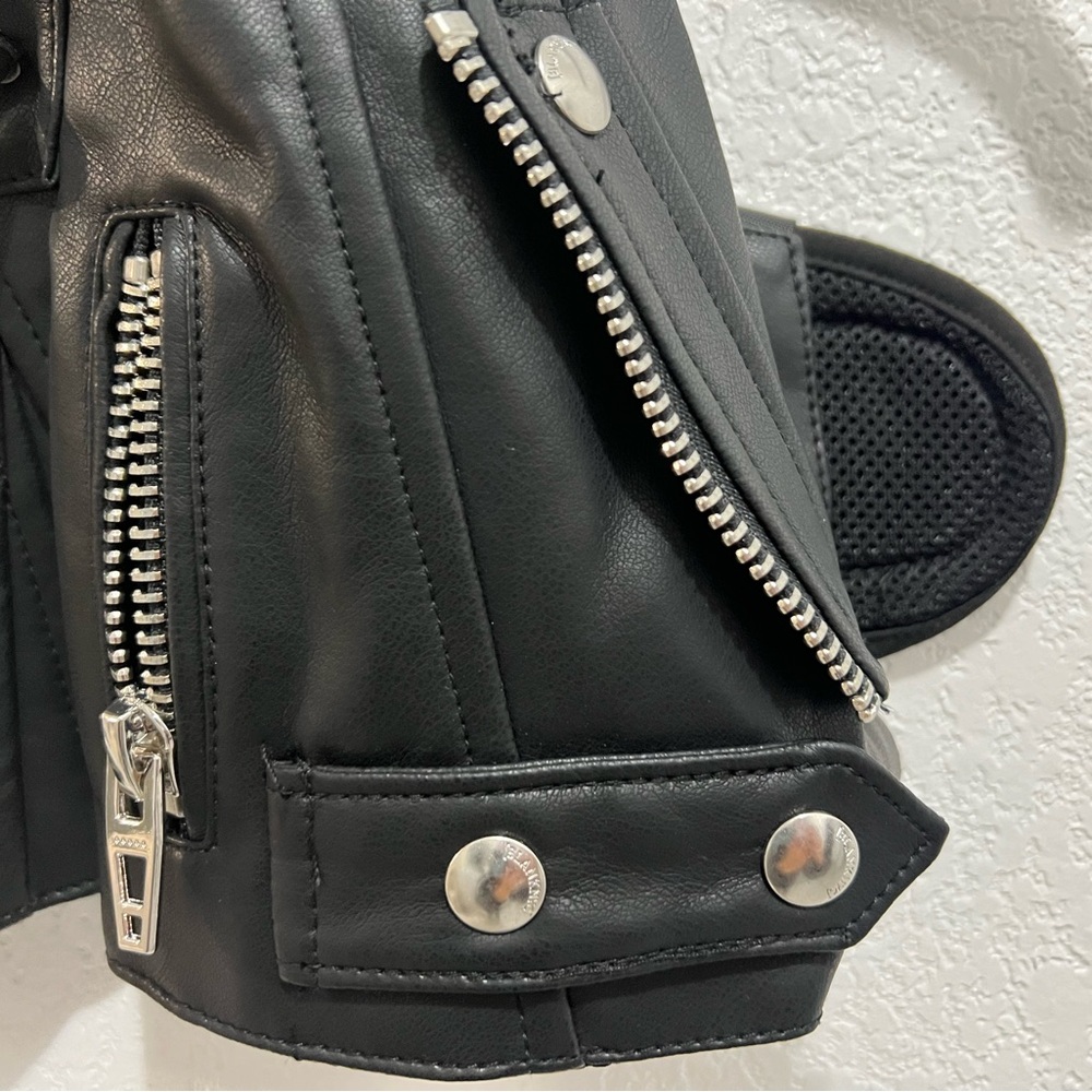 🖤 Blank NYC Vegan Leather Dog Vest | Edgy Pet Fashion - Picture 5 of 14